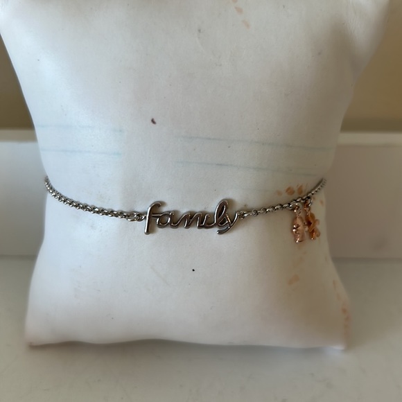 AMEN silver family bracelet with rosee charms - Picture 3 of 5